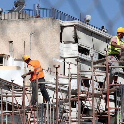 Μειώθηκε κατά 0,5% ο αριθμός των αδειών οικοδομής τον Ιανουάριο