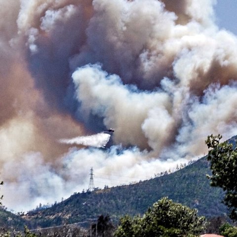 Μεγάλη πυρκαγιά στην Πάρνηθα-Επιχειρούν ισχυρές επίγειες δυνάμεις (Vid&pics)