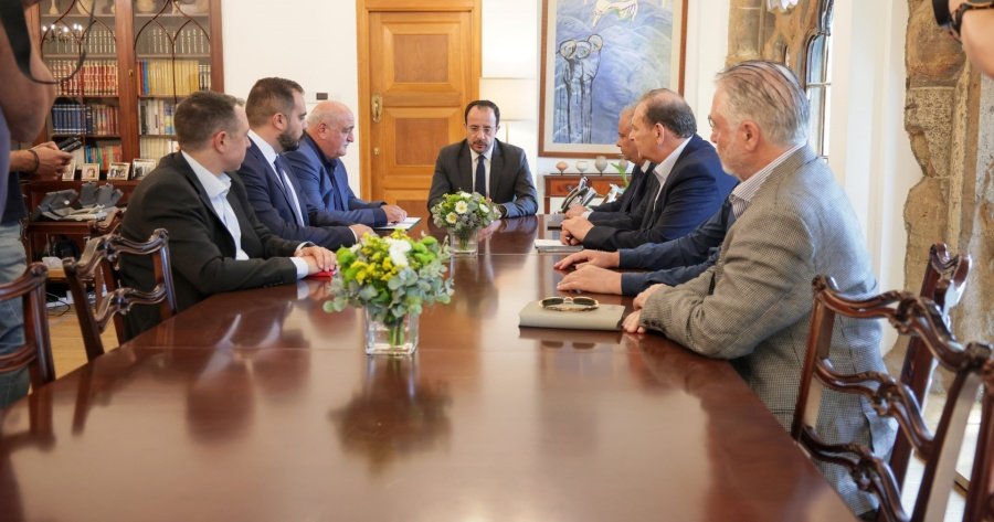 Είδε τον νέο πρόεδρο της ΕΔΕΚ ο Χριστοδουλίδης-«Να ανταποκριθούμε στις προσδοκίες της κοινωνίας» Είδε τον νέο πρόεδρο της ΕΔΕΚ ο Χριστοδουλίδης-«Να ανταποκριθούμε στις προσδοκίες της κοινωνίας»