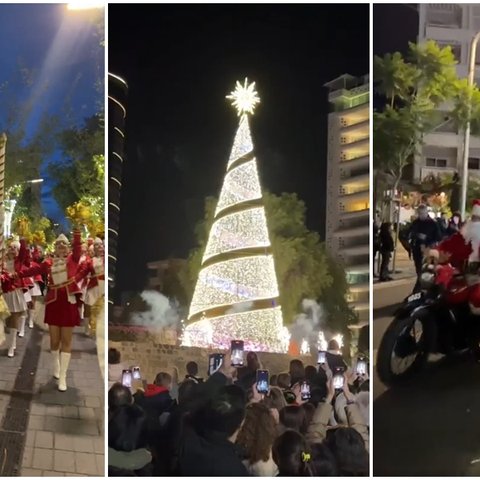 ΒΙΝΤΕΟ: Ντύθηκε γιορτινά η Λευκωσία, φωτίστηκε το χριστουγεννιάτικο δέντρο