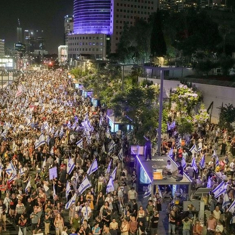 Κινητοποιήσεις κατά Νετανιάχου στο Ισραήλ-Διαδηλωτές ζητούν συμφωνία για τη Γάζα Κινητοποιήσεις κατά Νετανιάχου στο Ισραήλ-Διαδηλωτές ζητούν συμφωνία για τη Γάζα