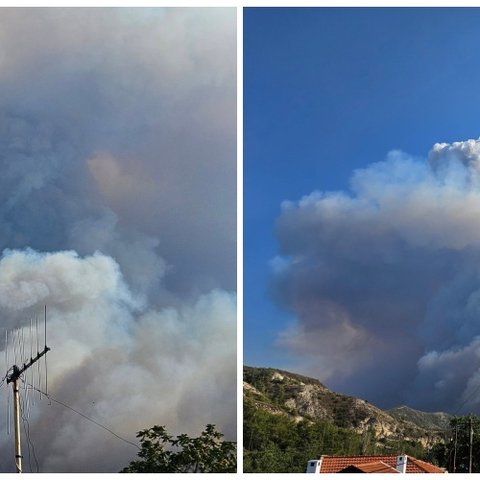 LIVE: Ζήτησε βοήθεια από γειτονικές χώρες και Ε.Ε. για κατάσβεση των πυρκαγιών η ΚΔ-«Δύσκολη η κατάσταση»