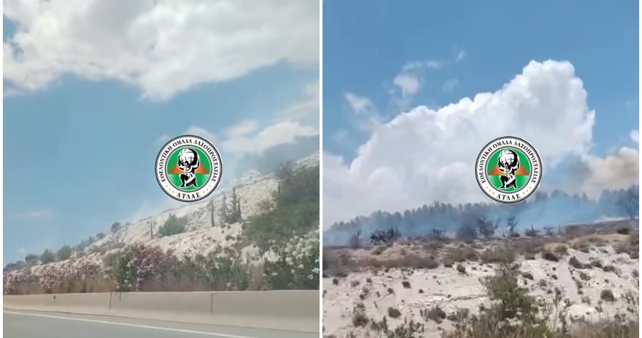 ΒΙΝΤΕΟ: Θερμές εργασίες προκάλεσαν πυρκαγιά στη Λάρνακα-Προστατεύτηκε κατοικία