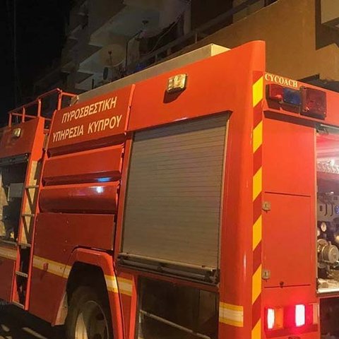 Φωτιά κοντά στο νέο λιμάνι Λεμεσού-Αναφορές για εκρήξεις