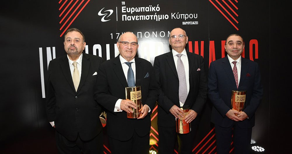 17α IN Business Awards: Lifetime Achievement Award στους Σώτο, Σάββα, Αλέξανδρο και Άρη Ιακωβίδη