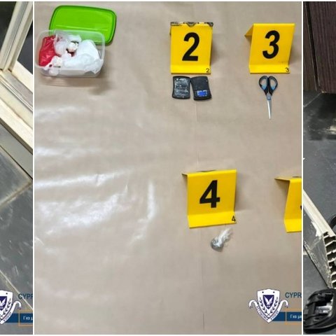Εντοπίστηκαν σε κρύπτη κοκαΐνη, κάνναβη και πάνω από 6,500 ευρώ-Χειροπέδες σε δύο πρόσωπα (pics)