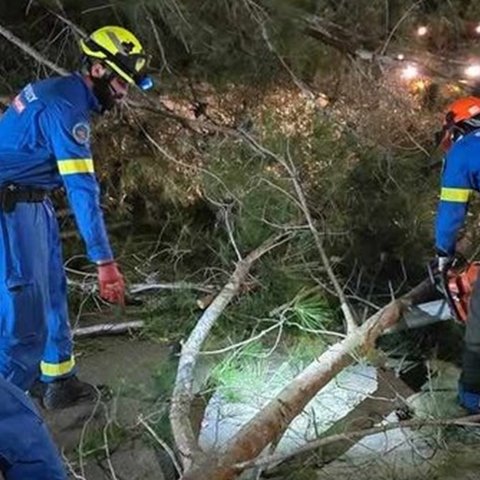 «Θύελλα» προβλημάτων λόγω των σφοδρών ανέμων, χωρίς ρεύμα περιοχές της Λευκωσίας-Πάνω από 100 περιστατικά