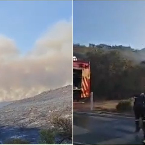 Εκκενώθηκαν Μονή και κατοικίες από τη μεγάλη πυρκαγιά στο Παραμάλι-Μεγάλη μάχη με τις φλόγες (vid&pics)