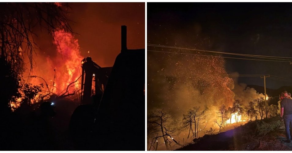 Πύρινη κόλαση στην Ελλάδα-Καταστροφές οικιών, τραυματισμοί πυροσβεστών και πολλαπλά μέτωπα