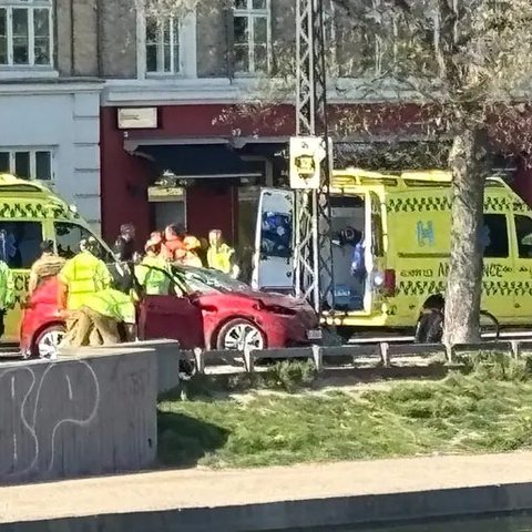 Στους 11 οι τραυματίες από την τρελή πορεία του ηλικιωμένου στην Κοπεγχάγη