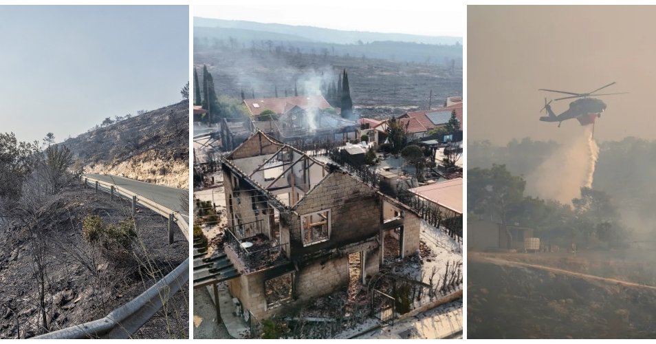 Η καταστροφικότερη πυρκαγιά στη σύγχρονη ιστορία της Κύπρου, η δεύτερη μετά το 1974-Κατέκαψε έκταση ίση με τη Λευκωσία Η καταστροφικότερη πυρκαγιά στη σύγχρονη ιστορία της Κύπρου, η δεύτερη μετά το 1974-Κατέκαψε έκταση ίση με τη Λευκωσία