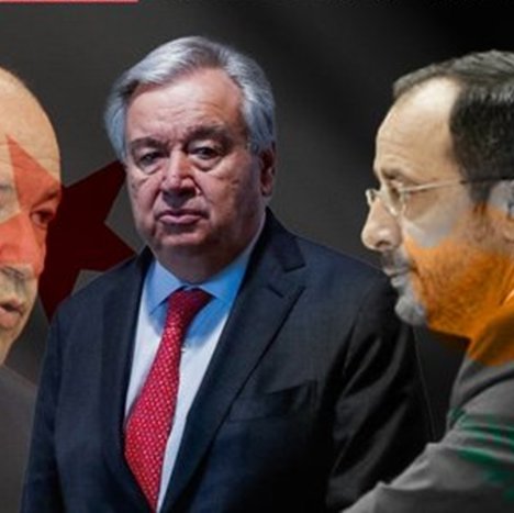 Στο ίδιο τραπέζι, με διαφορετική όρεξη για τα επόμενα βήματα οι εμπλεκόμενοι στο Κυπριακό (pics)