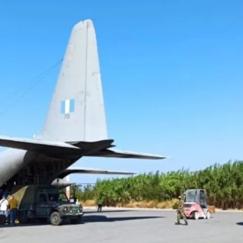 Αναχώρησε  από την Ελλάδα το C-130 με ανθρωπιστική βοήθεια για τη Γάζα-Περιλαμβάνει φαρμακευτικό υλικό