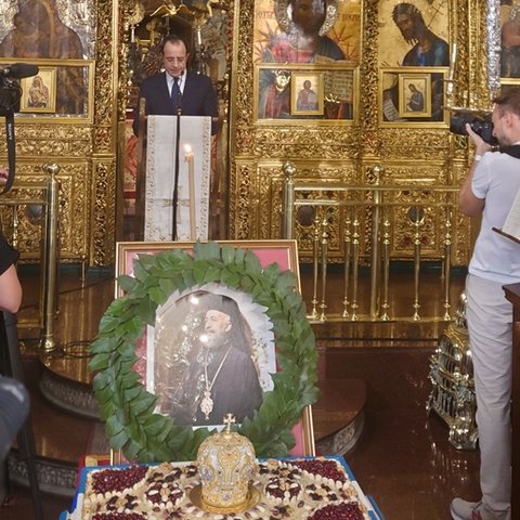 Τελέστηκε το ετήσιο μνημόσυνο του Εθνάρχη Μακαρίου Γ’-«Ήταν ο ηγέτης που χρειαζόταν ένας λαός»