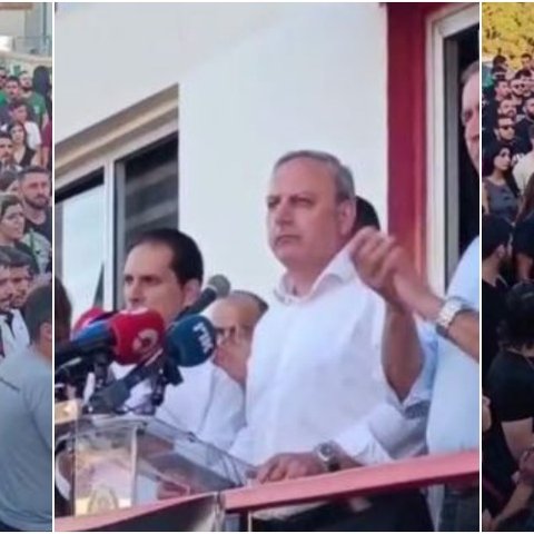 ΒΙΝΤΕΟ: Κινητοποίηση καταδίκης έξω από το fan club της Ομόνοιας στη Λακατάμια