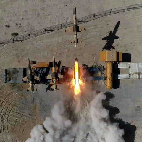 H Ioρδανία αναχαίτισε drones και πυραύλους στον εναέριό της χώρο