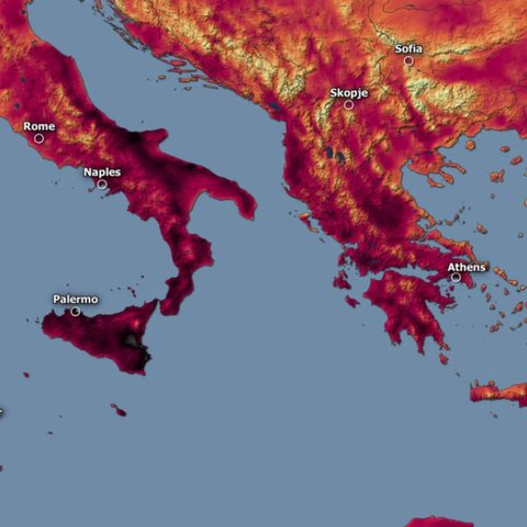 Η μεσόγειος που φλέγεται, ο μεγαλύτερος καύσωνας που έχει καταγραφεί και το φαινόμενο Hot-Dry-Windy