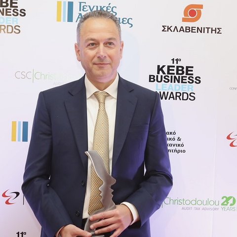 Βραβείο Business Leader στον Πανίκο Νικολάου στα ΚΕΒΕ Business Leader Awards