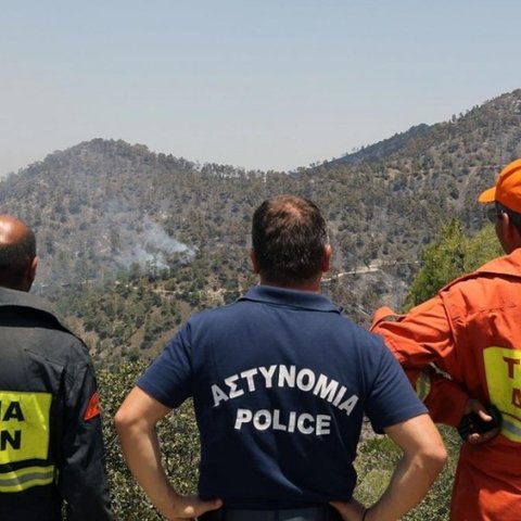 Πυρκαγιά έκαψε δύο δεκάρια γης στην Πόλη Χρυσοχούς