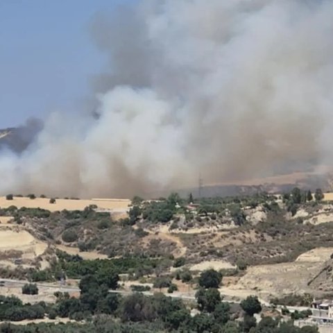 Προστατεύθηκε κατοικία από τις φλόγες στην Πάφο, στη μάχη πέντε πτητικά μέσα-Επηρεάστηκε δίκτυο της ΑΗΚ