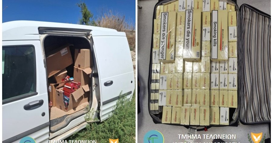 Μετέτρεψε το βαν του σε αποθήκη για τα αδασμολόγητα καπνικά ο 60χρονος-Απασχόλησε ξανά τις Αρχές