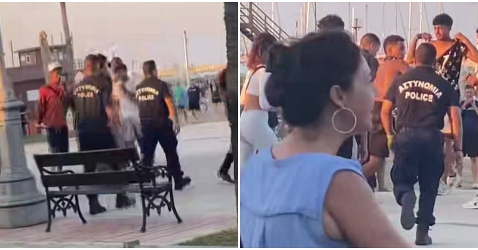 Συμπλοκή αλλοδαπών μπροστά στα μάτια αστυνομικών στις Φοινικούδες-Χειροπέδες σε τρεις (pics)