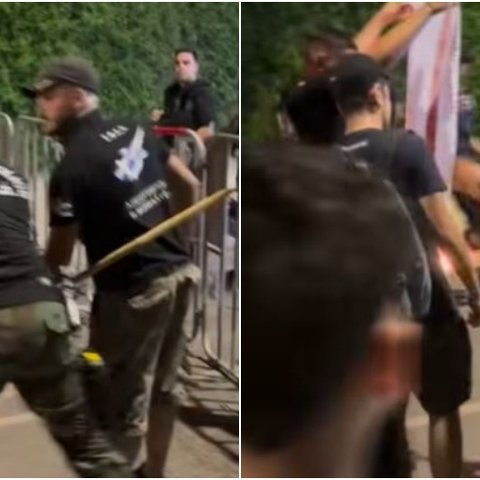 Δημοσιεύει βίντεο το ΔΡΑΣΙΣ από την παρέμβαση ΜΜΑδίτη για μη κάψιμο σημαίας του ψευδοκράτους-Αντίδραση από ΕΛΑΜ