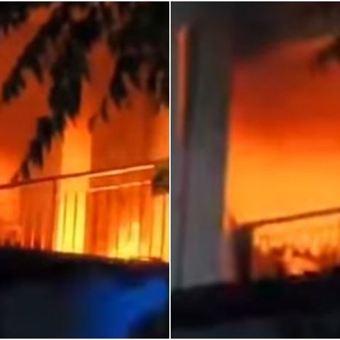 ΒΙΝΤΕΟ: Ξέσπασε πυρκαγιά σε διαμέρισμα στον πρώτο όροφο πολυκατοικίας στην Αραδίππου