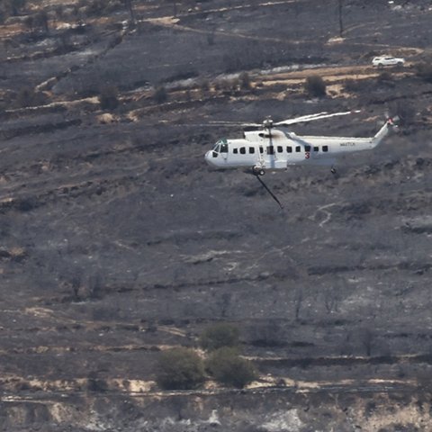 Παρατηρούνται αναζωπυρώσεις στη Λεμεσό, στο σημείο δυνάμεις πυρόσβεσης-Ετοιμάζεται η έκθεσ