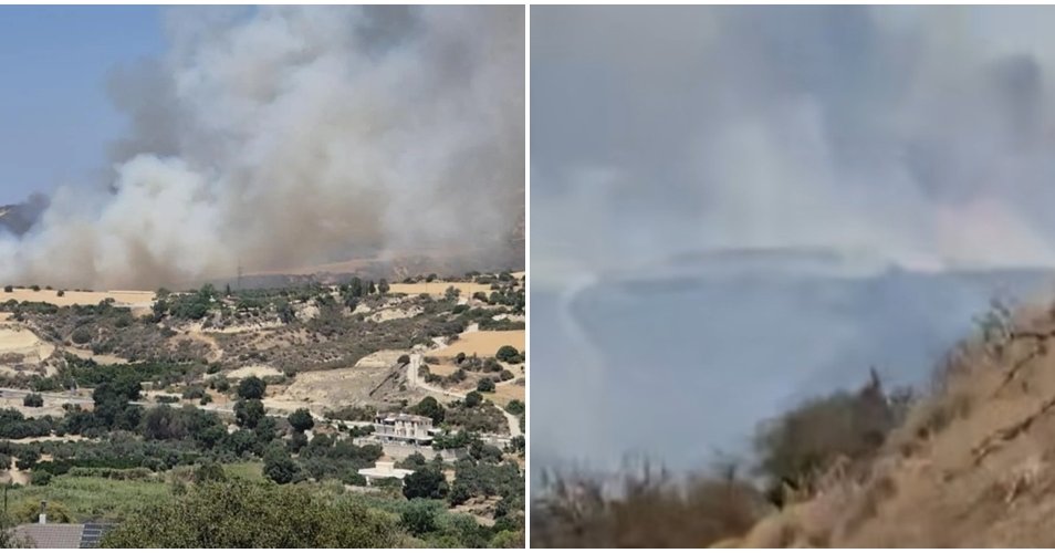 ΒΙΝΤΕΟ: Ενεργοποιήθηκε το σχέδιο «ΙΚΑΡΟΣ 2» για τη φωτιά στην Πάφο-Πυρκαγιά και στη Λεμεσό
