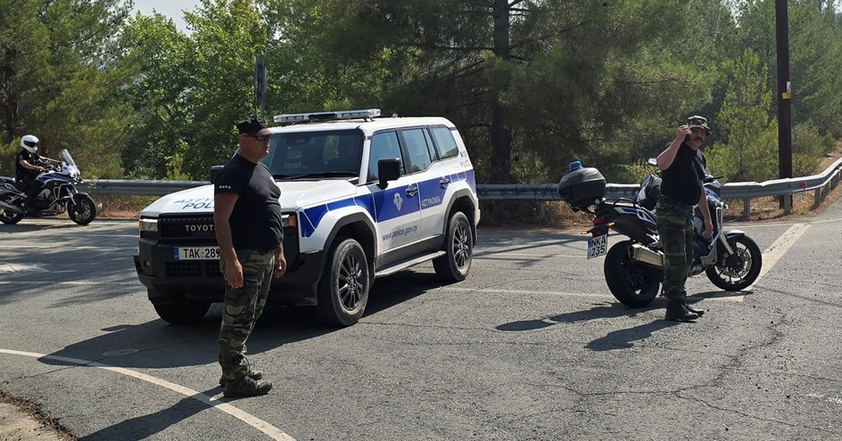 Συνελήφθησαν τέσσερα πρόσωπα μετά από περιπολίες της Αστυνομίας στις πυρόπληκτες περιοχές
