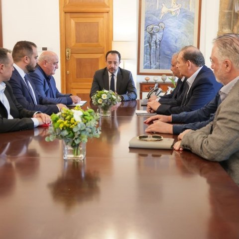Είδε τον νέο πρόεδρο της ΕΔΕΚ ο Χριστοδουλίδης-«Να ανταποκριθούμε στις προσδοκίες της κοινωνίας»