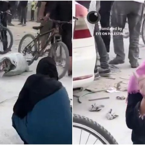 ΒΙΝΤΕΟ:Σπαρακτικές εικόνες από τη Γάζα-Μητέρα μαζεύει με τα χέρια της αλεύρι από τον δρόμο