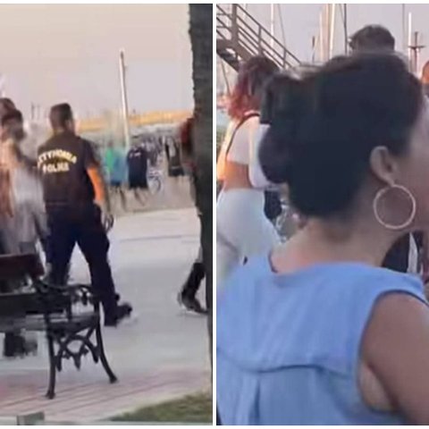 Συμπλοκή αλλοδαπών μπροστά στα μάτια αστυνομικών στις Φοινικούδες-Χειροπέδες σε τρεις (pics)