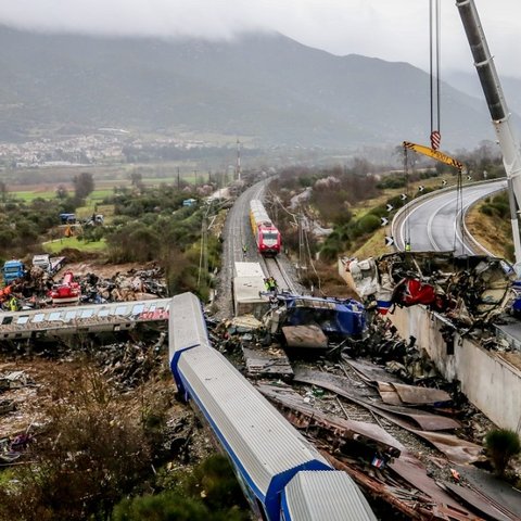 Νέο βίντεο ντοκουμέντο για την τραγωδία στα Τέμπη-Η εμπορική αμαξοστοιχία λίγο πριν τη μοιραία σύγκρουση