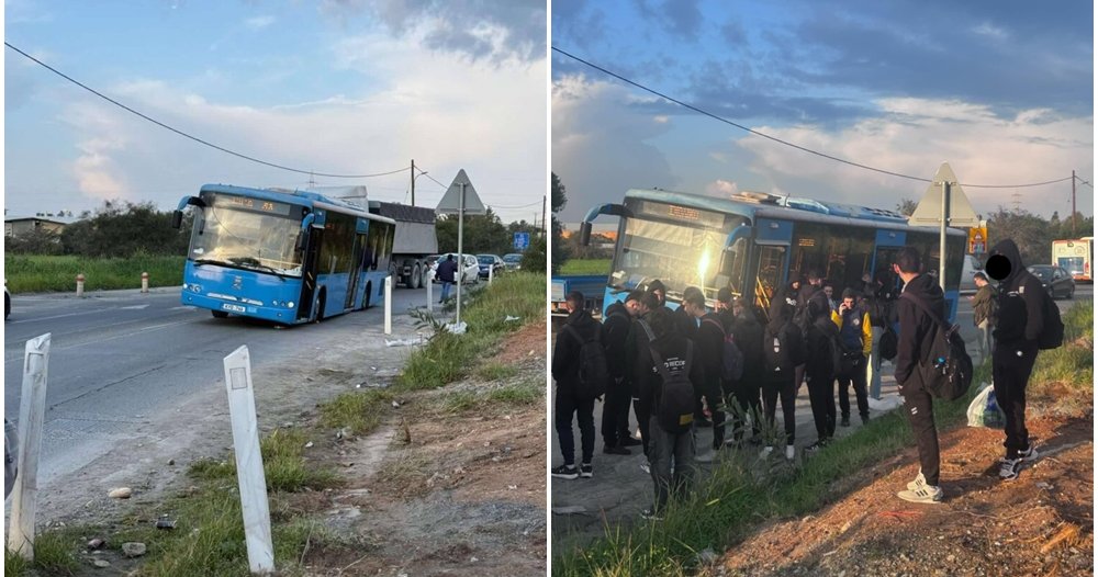 Λεωφορείο γεμάτο μαθητές ακινητοποιήθηκε στη μέση του δρόμου-Φωνάζουν οι γονείς, ζητούν λήψη μέτρων