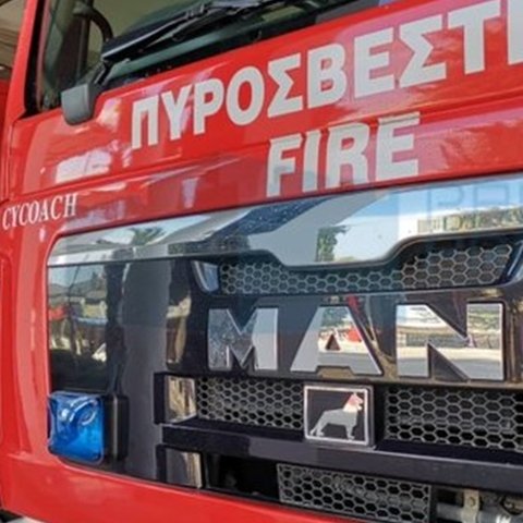 Πυρκαγιά από μετασχηματιστή της ΑΗΚ στη Γαλάτα