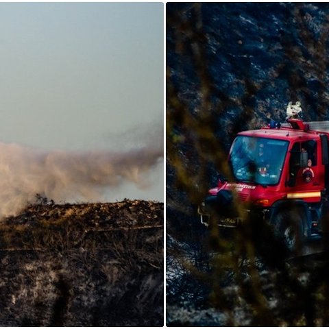 Καταγράφονται ζημιές από την πυρκαγιά στην Πάφο-Επηρεάστηκαν 21 κατοικίες, πέντε έγιναν στάχτη