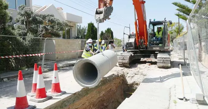Κλειστό τμήμα οδικού δικτύου για Γ΄ Φάση του Αποχετευτικού Συστήματος στη Δρομολαξιά