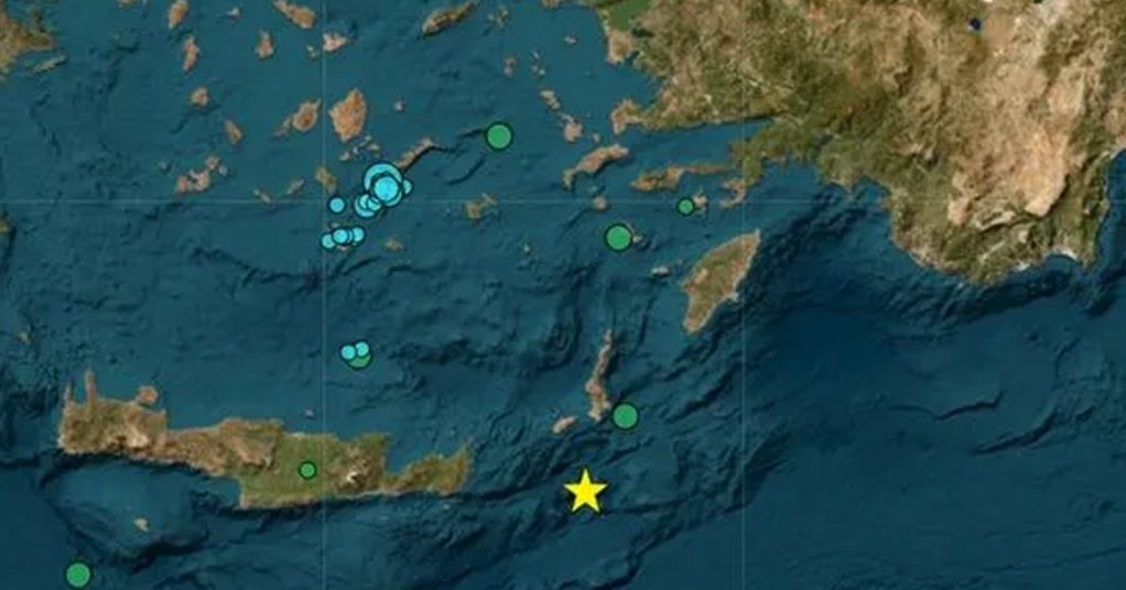 Ισχυρός σεισμός 6 Ρίχτερ στην Ελλάδα-Αισθητός και στην Κύπρο, προειδοποίηση για τσουνάμι