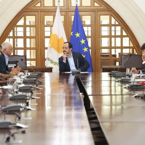 Συναντήθηκε με το πατριωτικό κίνημα των τ/κ ο Πρόεδρος-«Μέγιστη επιδίωξη να επαναρχίσουν οι συνομιλίες»