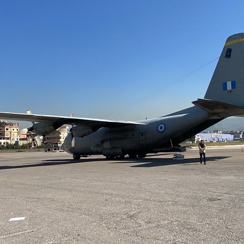 Παράδοση ανθρωπιστικής βοήθειας από το ΥΠΕΞ Ελλάδας στον Λίβανο