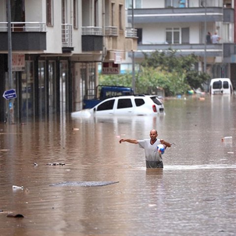 Πλημμύρες στην Τουρκία-Ένας νεκρός και ένας αγνοούμενος