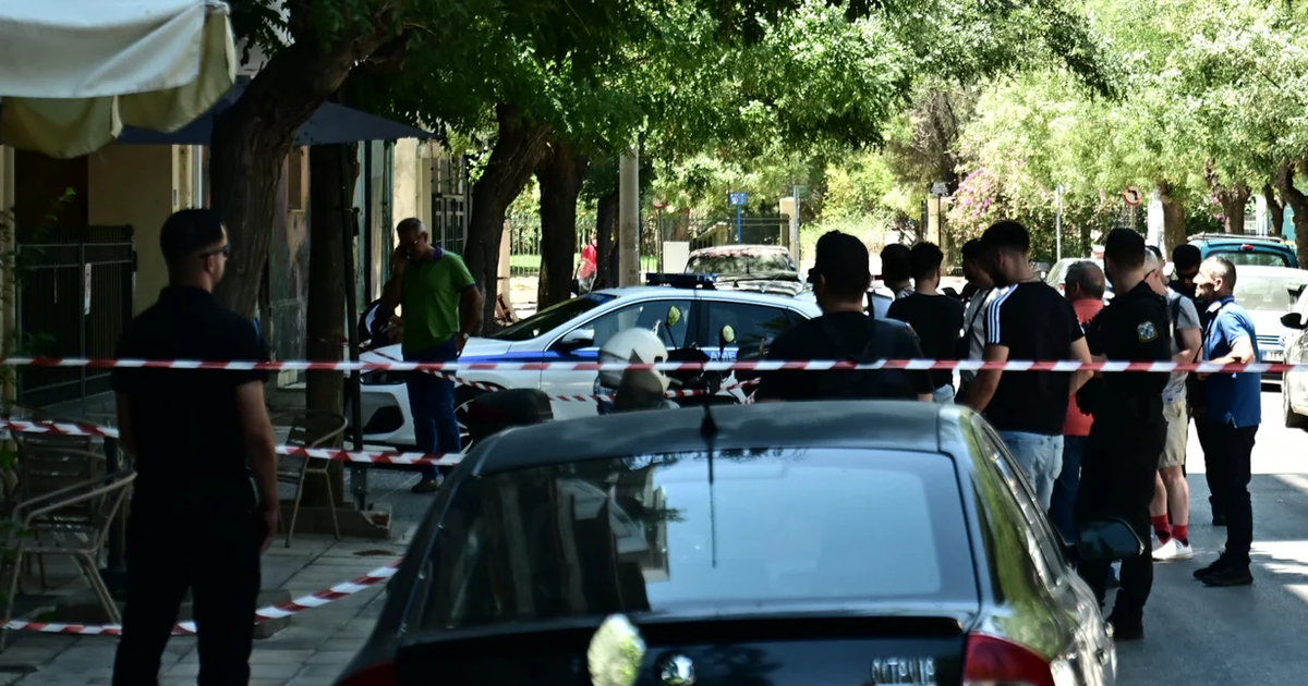 Πυροβολισμοί σε καφετέρια στον Κολωνό-Δύο τραυματίες, ο ένας αστυνομικός (pics)