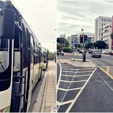 Μια δοκιμή με λεωφορείο του Park & Ride-Η ικανοποίηση των πολιτών και τα προβλήματα