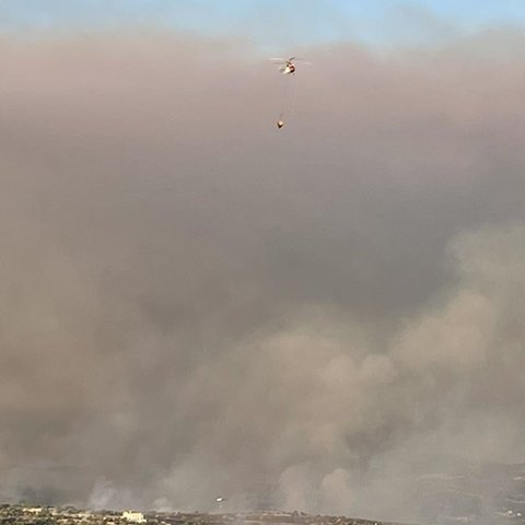 LIVE: Εκκενώνονται άλλες δύο κοινότητες, σε κόκκινο συναγερμό όλες οι εμπλεκόμενες υπηρεσίες-Μάχη για να μην επεκταθεί στο δάσος η πυρκαγιά