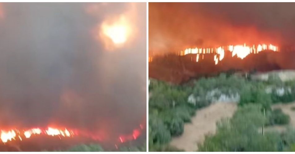 Εκκένωναν αυτοβούλως το Σουνί-Ζανατζιά οι κάτοικοι-Έσβηναν μόνοι τους τις φωτιές