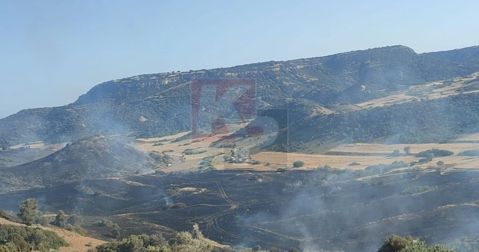 Υπό μερικό έλεγχο η φωτιά στην κατεχόμενη Καρπασία