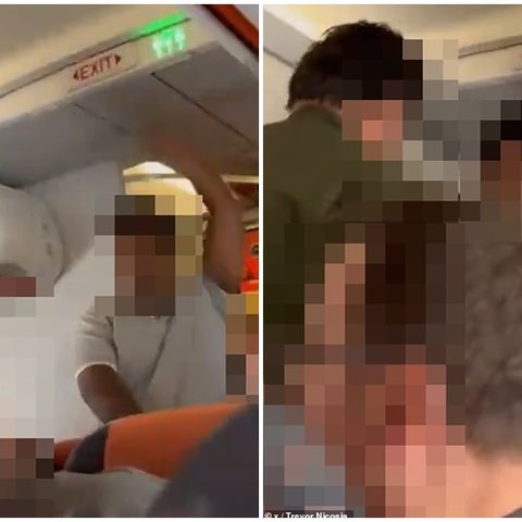 ΒΙΝΤΕΟ: Πανικός σε πτήση-Επιβάτης φώναζε ότι έχει βόμβα και ακινητοποιήθηκε από επιβάτες ΒΙΝΤΕΟ: Πανικός σε πτήση-Επιβάτης φώναζε ότι έχει βόμβα και ακινητοποιήθηκε από επιβάτες