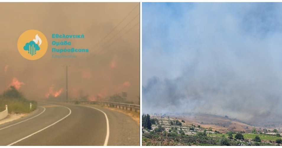 Κάηκαν σπίτια και οχήματα, διασώσεις πολιτών από τη μεγάλη πυρκαγιά-Επεκτάθηκε σε Όμοδος και Βάσα Κάηκαν σπίτια και οχήματα, διασώσεις πολιτών από τη μεγάλη πυρκαγιά-Επεκτάθηκε σε Όμοδος και Βάσα
